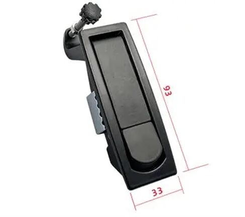 MS606 Metal Box Button Bounce Lock Air Compressor High Pressure Boiler Locks Cabinet Lock 1Pcs(Chrome with Key) in Kuwait