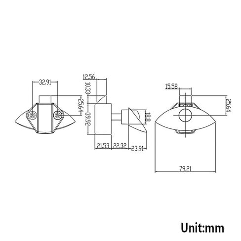 Push Locks Push Latch Catch for RV Drawer Cabinet Boat Motorhome Caravan Cupboard Furniture Hardware ZS06 1Pcs(B) in Kuwait