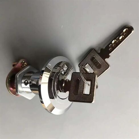 Extended Type Safe Deposit Box Cam Lock Cylinder 80mm 90mm Super Encryption Key Safe Class 1Pcs(60mm K) in Kuwait