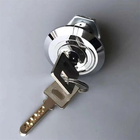 Extended Type Safe Deposit Box Cam Lock Cylinder 80mm 90mm Super Encryption Key Safe Class 1Pcs(60mm K) in Kuwait