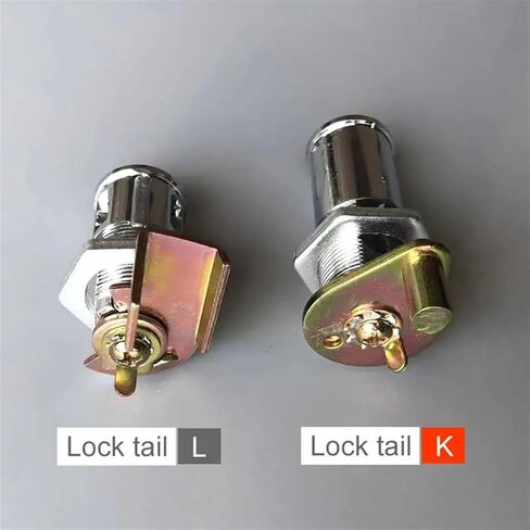 Extended Type Safe Deposit Box Cam Lock Cylinder 80mm 90mm Super Encryption Key Safe Class 1Pcs(60mm K) in Kuwait