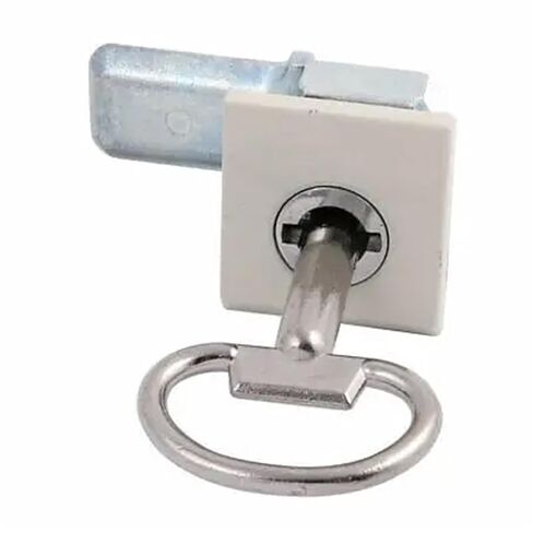 34mm X 30mm Cabinet Square Panel Quarter Turn Latch Safety Cam Lock with Key MS813 1Pcs in Kuwait