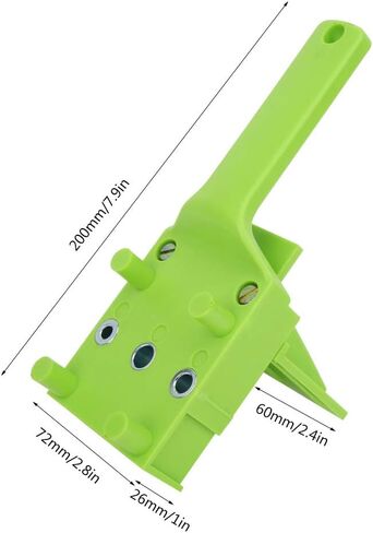 41 PCS DOWELING JIG Woodworking Grading Guide Sweard Guide With 6/8/10mm Hole Drill Bit Kit ، لمشاريع الأعمال الخشبية الاحترافية in Saudi Arabia