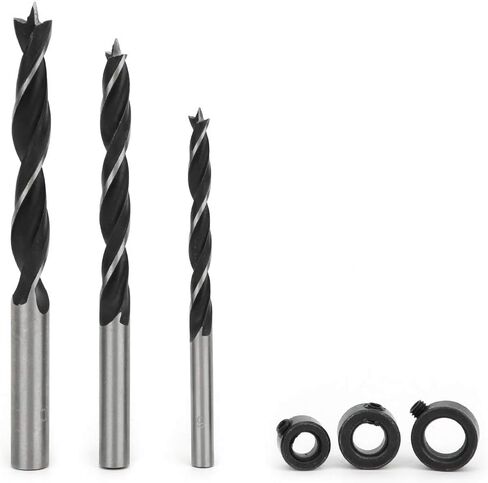 41 PCS DOWELING JIG Woodworking Grading Guide Sweard Guide With 6/8/10mm Hole Drill Bit Kit ، لمشاريع الأعمال الخشبية الاحترافية in Saudi Arabia
