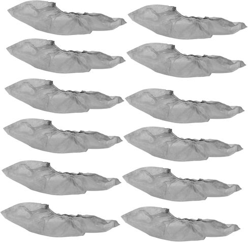 Gleavi 100pcs الأحذية غير المنسوجة يغطي حماة الحذاء السميكة الاستخدام الداخلي استخدام الرمادي للبالغين مريح مناسب in Saudi Arabia