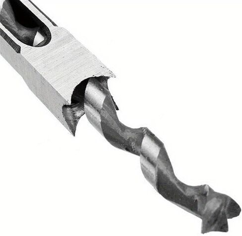 6/8/12.5mm HSS Square Hole Bit Bit Bit Steel Merting Adming Drilling Craving Woodworking Tools (12.5mm) in Saudi Arabia