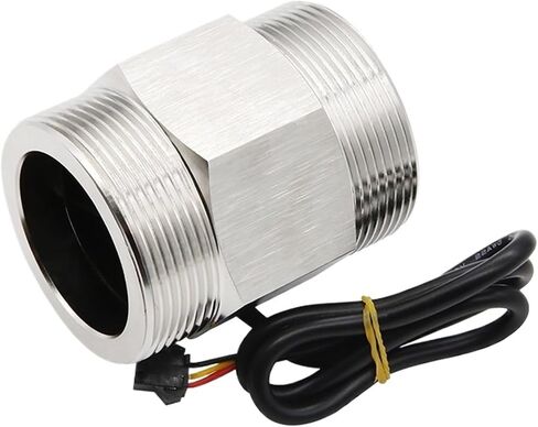 1-1/2inch مستشعر تدفق الماء من الفولاذ المقاوم للصدأ من الفولاذ المقاوم للصدأ مقياس التدفق 1.75MPa DC3.5 ~ 24V NPN Hall Turbine Switch Switch Sensor in Saudi Arabia