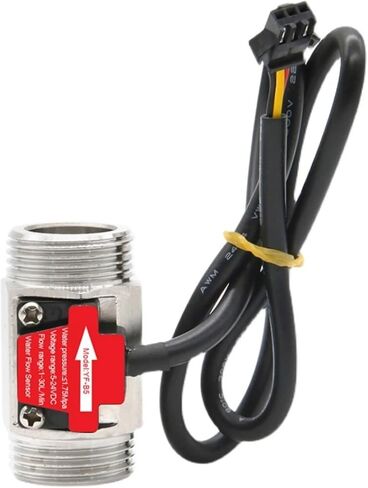 3/4inch من الفولاذ المقاوم للصدأ تدفق المياه مستشعر مقياس التدفق 1.75MPa DC3.5 ~ 24V NPN قاعة التوربينات مستشعر التبديل التوربيني in Saudi Arabia