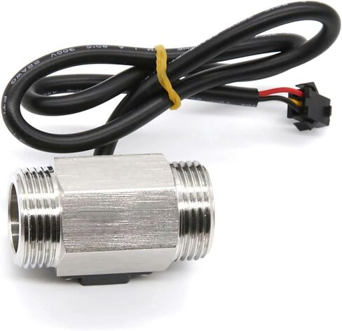 3/4inch من الفولاذ المقاوم للصدأ تدفق المياه مستشعر مقياس التدفق 1.75MPa DC3.5 ~ 24V NPN قاعة التوربينات مستشعر التبديل التوربيني in Saudi Arabia