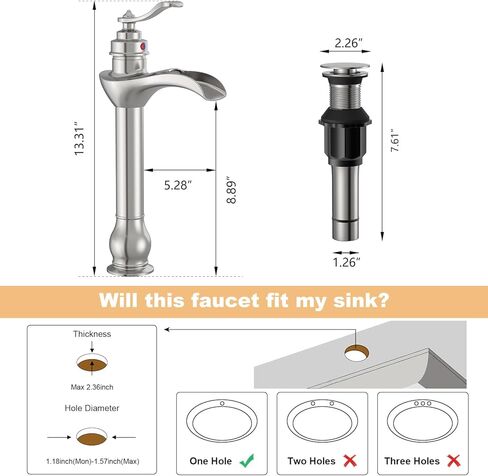 BWE الوعاء بالوعة صنبور صنبور الحمام البرونزي فرك مع مجموعة الصرف المنبثقة وخرطوم الإمداد بمقبض واحد فتحة واحدة الحمام الحمام الخلاط الغرور الخلاط الصنبور طويل القامة in Kuwait
