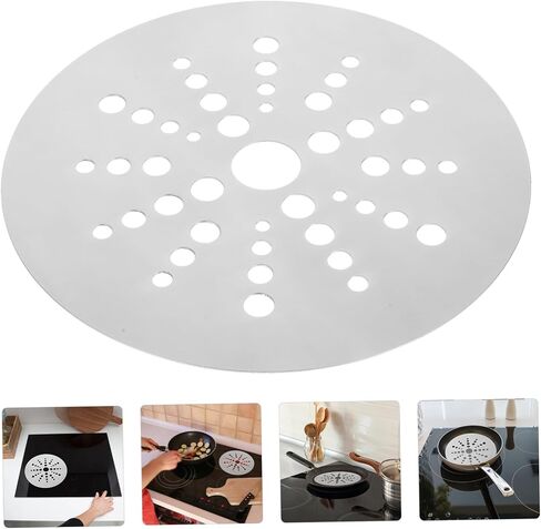 ABOOFAN Heat Conducting Plate for Kitchen Pot Induction Converter Disk Stainless Steel Heat Diffuser Cookware in Saudi Arabia