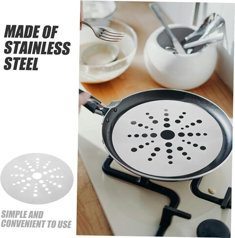 ABOOFAN Heat Conducting Plate for Kitchen Pot Induction Converter Disk Stainless Steel Heat Diffuser Cookware in Saudi Arabia
