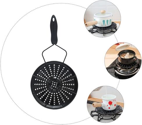 Induction Plate Adapter Heat Cooking Diffuser for Electric Stove Stove Extender Gas Cooking Induction Adapter in Saudi Arabia