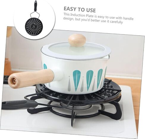 Induction Plate Adapter Heat Cooking Diffuser for Electric Stove Stove Extender Gas Cooking Induction Adapter in Saudi Arabia
