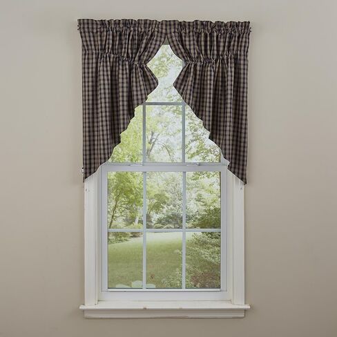 Park Designs Sturbridge Swag, 72 by 36", Navy in Saudi Arabia