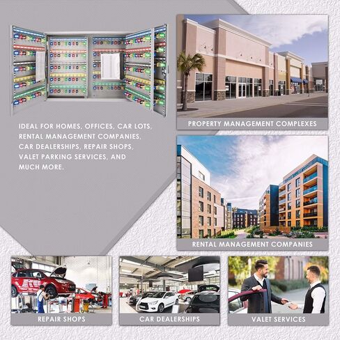 Barska Barska Barge Key Cabinet مع Lock Key Lock (400 موقع خزانة مفتاح) in Kuwait