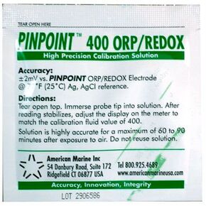 Pinpoint ORP / REDOX Calibration Fluid 400mV in Kuwait