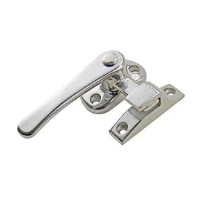 Sealed Sound and Heat Insulation Rotary Stainless Steel Hinge Lock Steam Cabinet Kitchenware Handle 1Pcs(R) in Kuwait