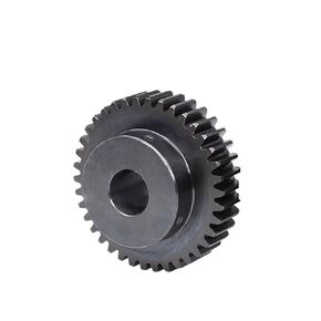 أجهزة ترس لترس محرك الدوران الميكانيكي 2M -38T/40T حجم التجويف 10/21/14/15/16/17/11/19/20/25 مم العجلة السوداء ارتفاع الأسنان الصلب الكربون ارتفاع 20 مم (2M40T - Bore 12mm) in Kuwait