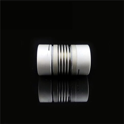 D16L28 Corrugated Coupling D16L28 3/4/5/6/6.35/8mm CNC Aluminium Alloy for Stepper Motor 3D Printer Couple 1Pcs(3X6) in Saudi Arabia
