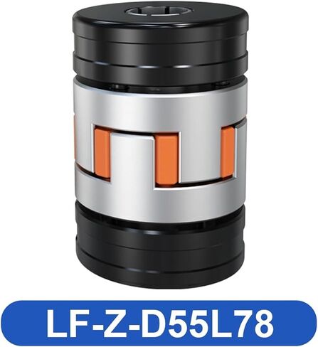LF-Z-D55L78 SHAFT COUPLER LFZ D55L78 PLUM LLOSSOM SEXPLISION CONIVETIONITY HIGH TORQUE UNIVERSAL CONCEL 3D PRINTER 1PCs (LF-Z-D55L78-20X20) in Saudi Arabia