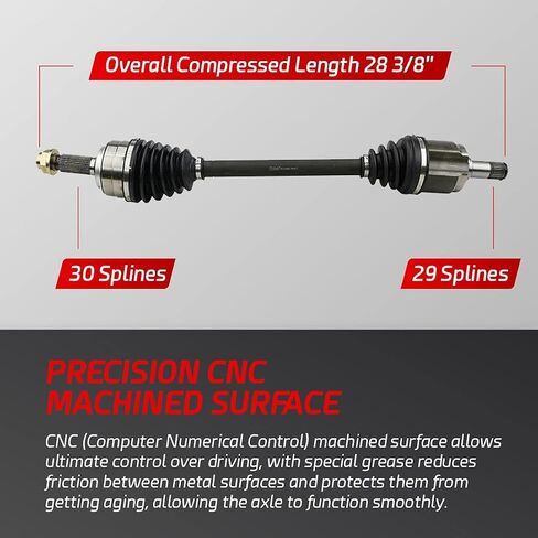 anytek cv axle shaft front right inclible مع هوندا أوديسي 2005-2010 Ridgeline 2006-2014 V6 3.5L استبدال# 44305shja01 44305Shjc01 44305SJCA01 44305SJCA11 CVERGENG AXLE COXLE in Kuwait