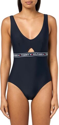 Tommy Hilfiger Women Women Women Women Women Logo Logo Swimsuit One in Kuwait