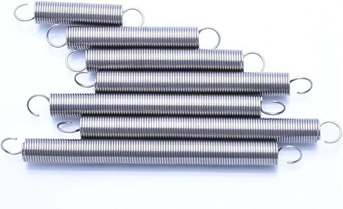 الينابيع ، الينابيع التمديد ، سلك springnickel الانضغاط ， عنصر النيكل النابض الفولاذ المقاوم للصدأ ، الينابيع المعدنية 1/2pcs 304 توتر من الفولاذ المقاوم للصدأ سلك الينابيع ديا 1.2 مم S الأسطوانية الأسطوانية التراجع in Kuwait