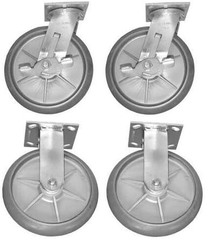 Rubbermaid Pocaster لعربة التدبير المنزلي 6189 ، FG6189 ، FG618900 (مجموعة العجلات) in Saudi Arabia