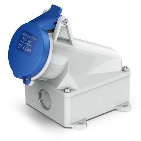 Surface Mounted Industrial Socket IP44 Outdoor Aviation 16A 32A 63A(32A 4P IP44) in Saudi Arabia