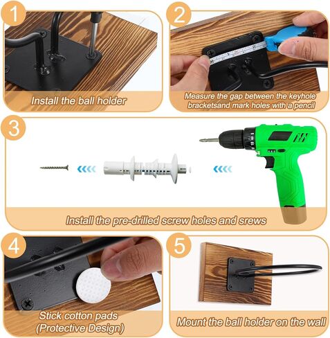 4 مساءً حامل الكرة الجدار جبل حامل السترة الحائط جبل جبل الكرة معرض تخزين لكرة السلة لكرة القدم كرة القدم الكرة الطائرة وتخزين لكرة السلة لكرة القدم كرة الطائرة in Kuwait