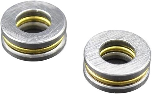 F5-10M F5 10M محامل كرة الدفع 5x12x4mm محمل القطر الداخلي 5 مم محامل الكرة المحورية المصغرة 1pcs (10pcs) in Saudi Arabia