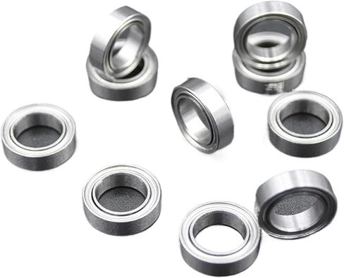 10pcs MR117 ZZ 7 * 11 * 3MM عالية السرعة 1170 مصغرة تحمل MR117 2Z قطرها الداخلي 7 مم محامل الكرة in Saudi Arabia