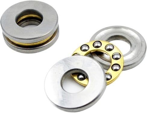 10Pcs Mini Thrust Ball Bearing 3D Printer F3 8M F5-10M F6 12M F8-22M F8-14M F8 16M F10-17M F12-21M Miniature Axial Ball Bearings(F8-16M 8x16x5mm) in Saudi Arabia