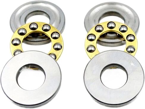 10Pcs Mini Thrust Ball Bearing 3D Printer F3 8M F5-10M F6 12M F8-22M F8-14M F8 16M F10-17M F12-21M Miniature Axial Ball Bearings(F8-16M 8x16x5mm) in Saudi Arabia