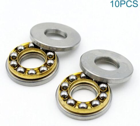 10Pcs Mini Thrust Ball Bearing 3D Printer F3 8M F5-10M F6 12M F8-22M F8-14M F8 16M F10-17M F12-21M Miniature Axial Ball Bearings(F8-16M 8x16x5mm) in Saudi Arabia