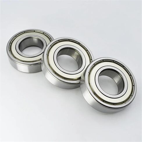 10pcs 6004 2RS ZZ 20 * 42 * 12mm 6004rs 6004Z DDU 2Z القطر الداخلي 20 مم محامل كروم للأخدود العميق (6004 ZZ Premium) in Saudi Arabia