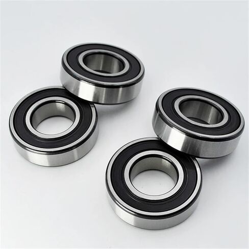 10pcs 6004 2RS ZZ 20 * 42 * 12mm 6004rs 6004Z DDU 2Z القطر الداخلي 20 مم محامل كروم للأخدود العميق (6004 ZZ Premium) in Saudi Arabia