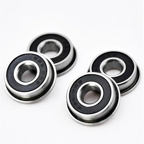 10Pcs F695 2RS Bearing 5 * 13 * 4mm Flanged F695 RS Miniature Ball Bearings F695RS 2/3 2/4 3D Printer in Saudi Arabia