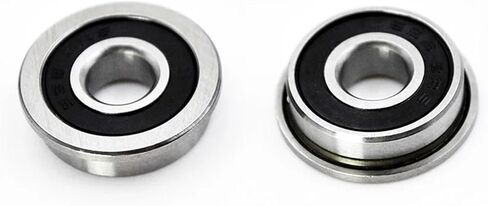10Pcs F695 2RS Bearing 5 * 13 * 4mm Flanged F695 RS Miniature Ball Bearings F695RS 2/3 2/4 3D Printer in Saudi Arabia