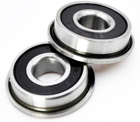 10Pcs F695 2RS Bearing 5 * 13 * 4mm Flanged F695 RS Miniature Ball Bearings F695RS 2/3 2/4 3D Printer in Saudi Arabia