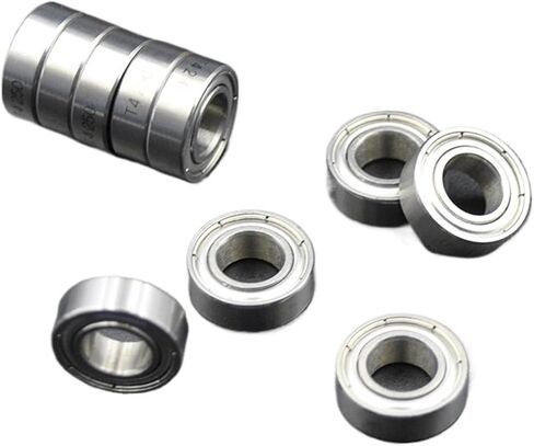 10pcs MR126 ZZ 6 * 12 * 4mm السرعة العالية 1260 مصغرة تحمل MR126 2z قطرها 6 مم محامل الكرة in Saudi Arabia