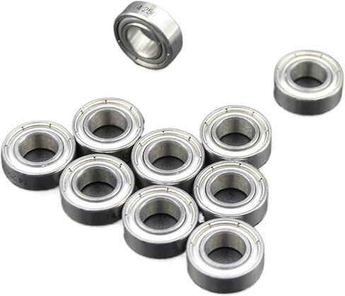 10pcs MR126 ZZ 6 * 12 * 4mm السرعة العالية 1260 مصغرة تحمل MR126 2z قطرها 6 مم محامل الكرة in Saudi Arabia