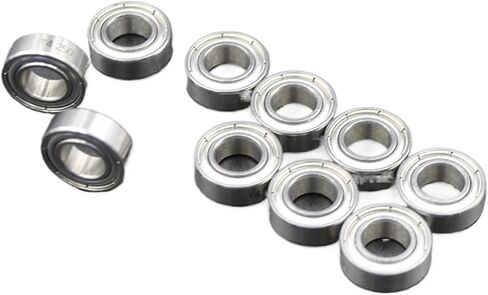 10pcs MR126 ZZ 6 * 12 * 4mm السرعة العالية 1260 مصغرة تحمل MR126 2z قطرها 6 مم محامل الكرة in Saudi Arabia