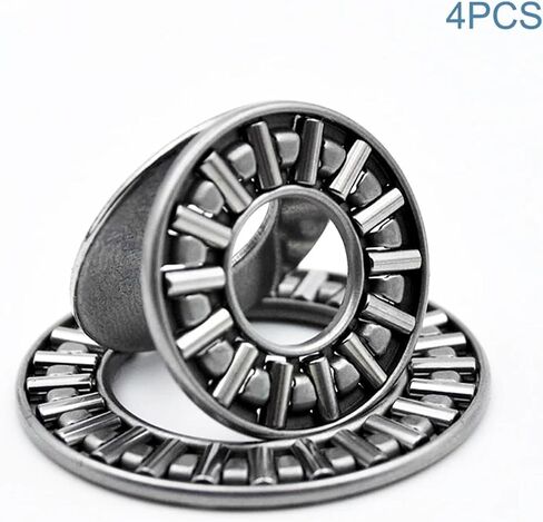 4Pcs AXK0619 0821 1024 1226 1528 1730 2035 2542 3047 3552 4060 4565 5578 2AS Thrust Needle Bearing Plain Miniature Bearings(AXK1730 2AS 17x30x4) in Saudi Arabia