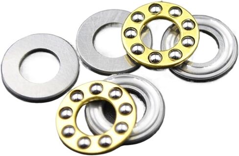 F6-12M F6 12M 6x12x4.5mm مصغرة تحمل القطر الداخلي 6 مم محامل كرة الدفع المحورية المصغرة 1pcs (10pcs) in Saudi Arabia