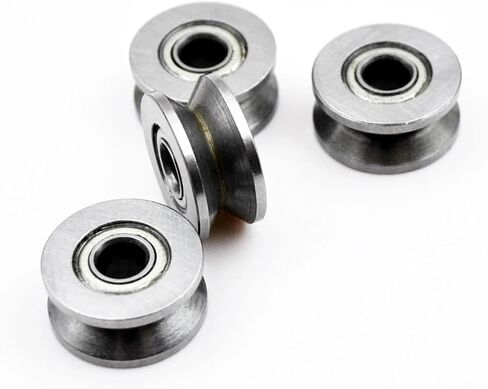 10Pcs V624ZZ Bearing 4x13x6mm V Groove 624 Roller Wheel V624 Ball Bearings Embroidery Machine Pulley Chrome Steel Bearing in Saudi Arabia