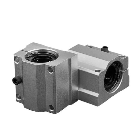 2PC قفل الفجوة القابلة للتعديل قفل خطوط منزلق خطي تحمل SC8AJ SC10AJ SC25 SC30AJ 35 40 SC12AJ Locking Slider Linear Linearing (SC10AJ) in Saudi Arabia