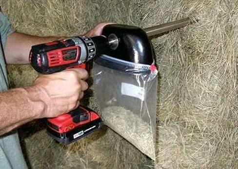 Hay Probe 30 "Bale Drill Sampler ، 24" عمق ، 3/8 "شانك ، يشمل مرفق التعبئة in Saudi Arabia