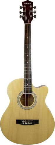 EA-20 Guitar Cutaway Cutaway Cutaway-حزمة Sunburst مع حقيبة أزعج ، موالف ، اختيارات ، حزام ، وسلسلة in Saudi Arabia